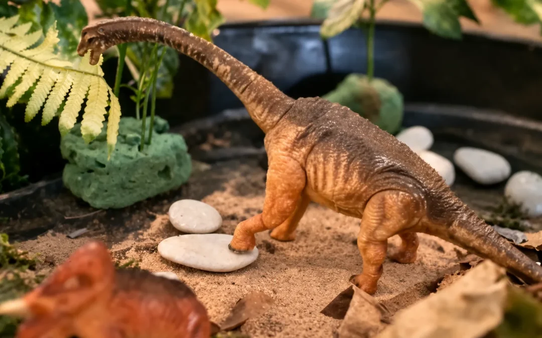 Dinozaury w naszym przedszkolu, czyli jak wyobraźnia przenosi dzieci w inny świat